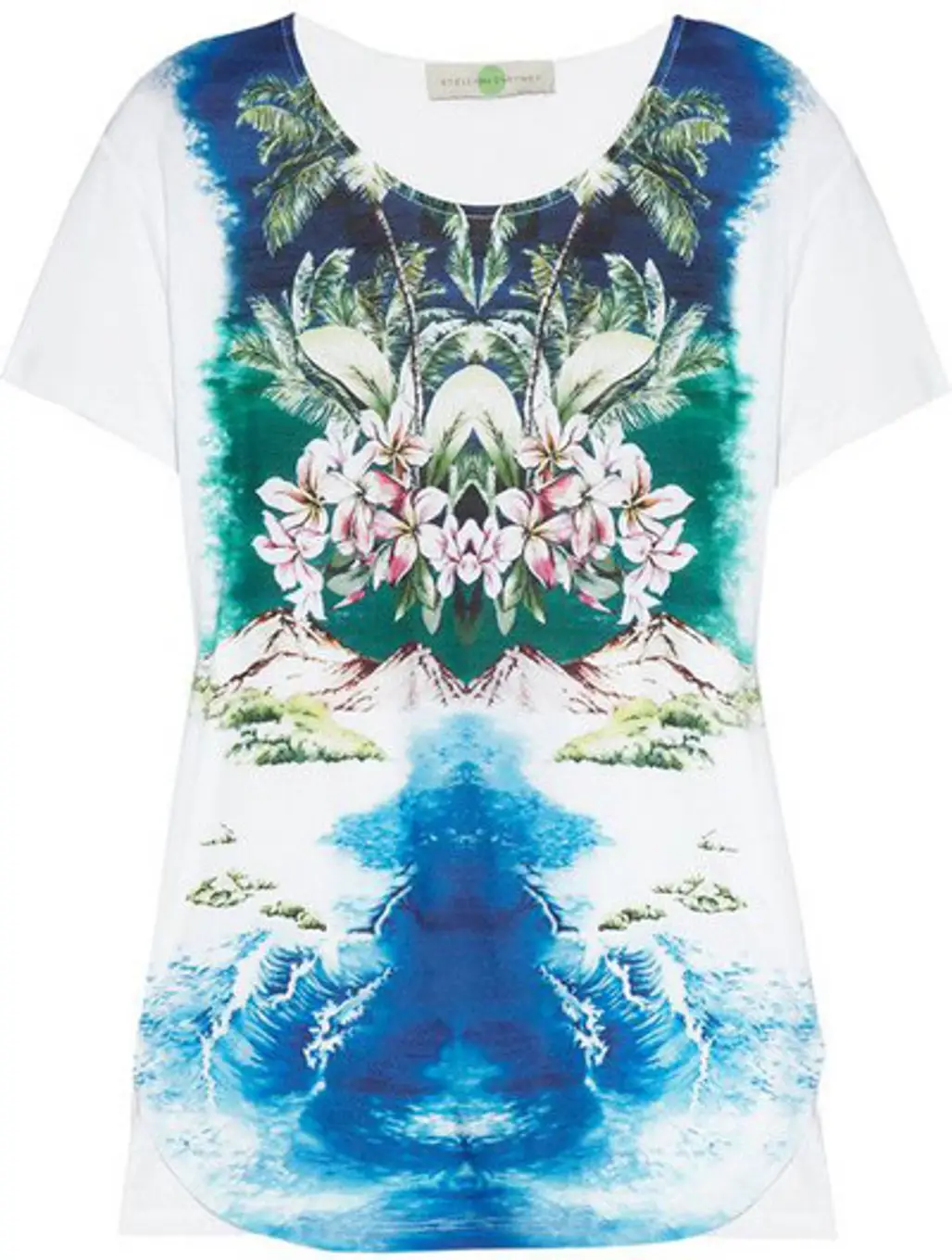 Stella McCartney Hawaiian Print T-shirt