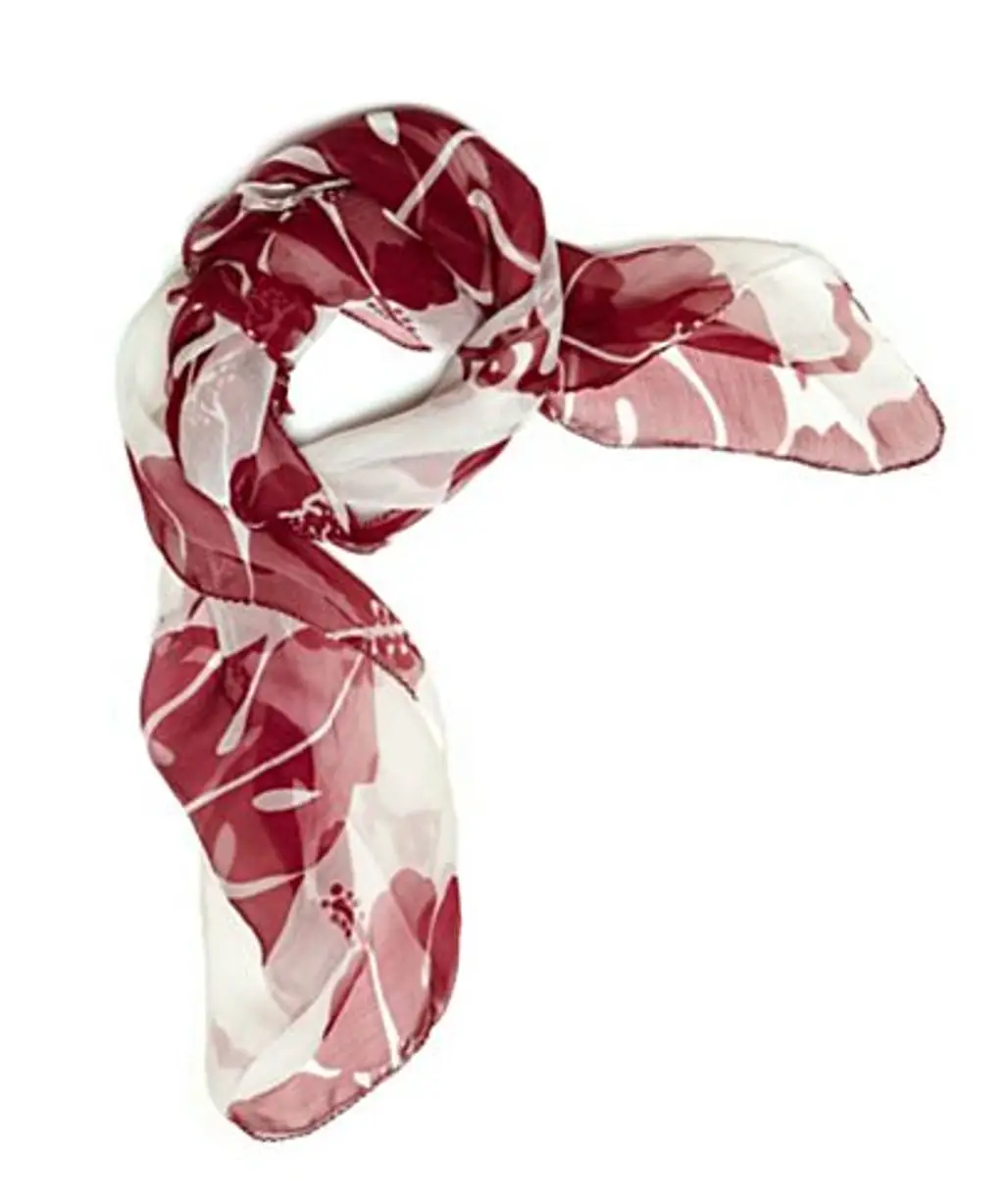 Dale Hope Hibiscus Scarf