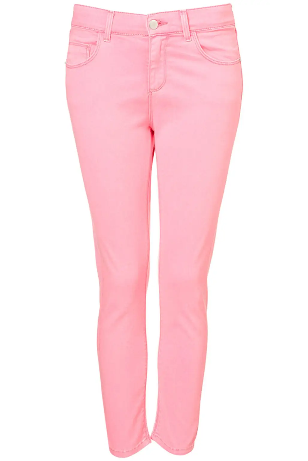 Moto Neon Pink 7/8ths Jeans