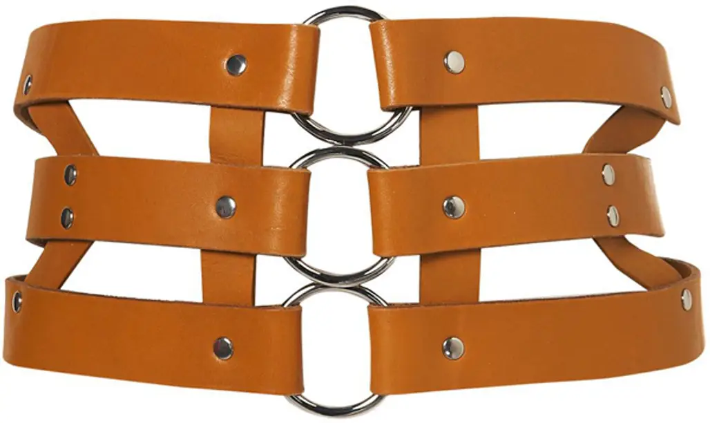Ring Corset Harness Belt