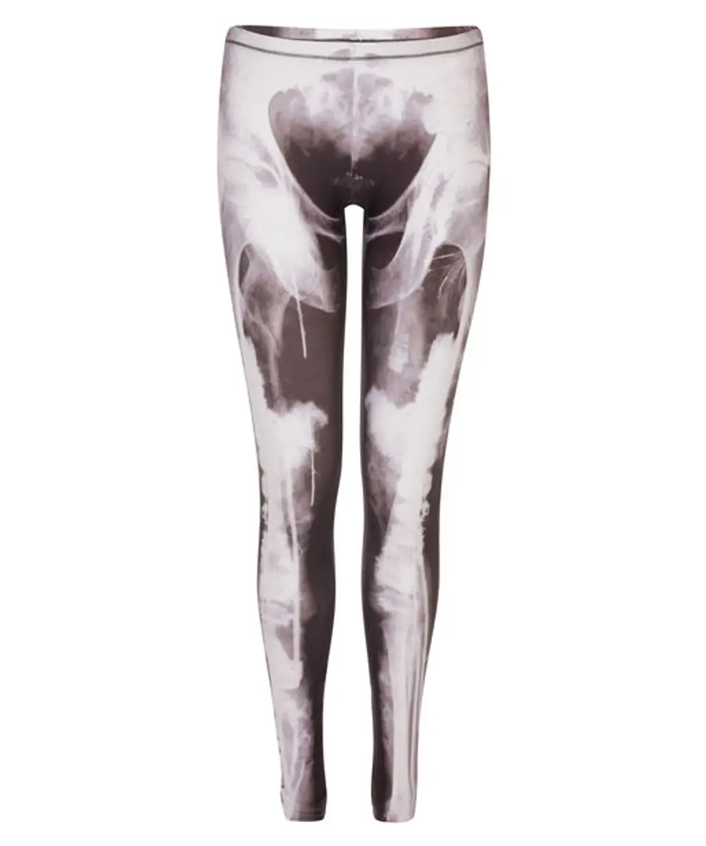Skeleton Print Leggings