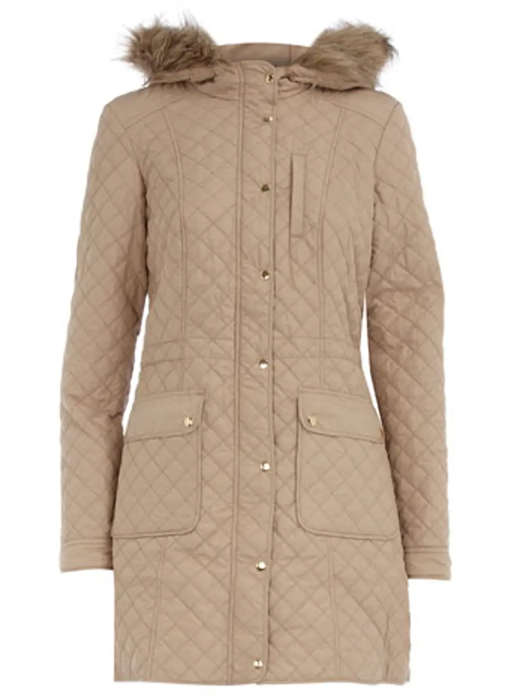 Long Quilted Parka