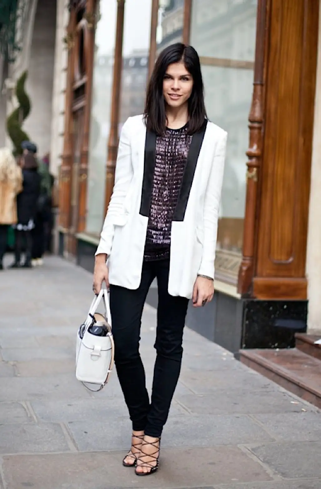 Smart, Chic and Trendy in a Tuxedo