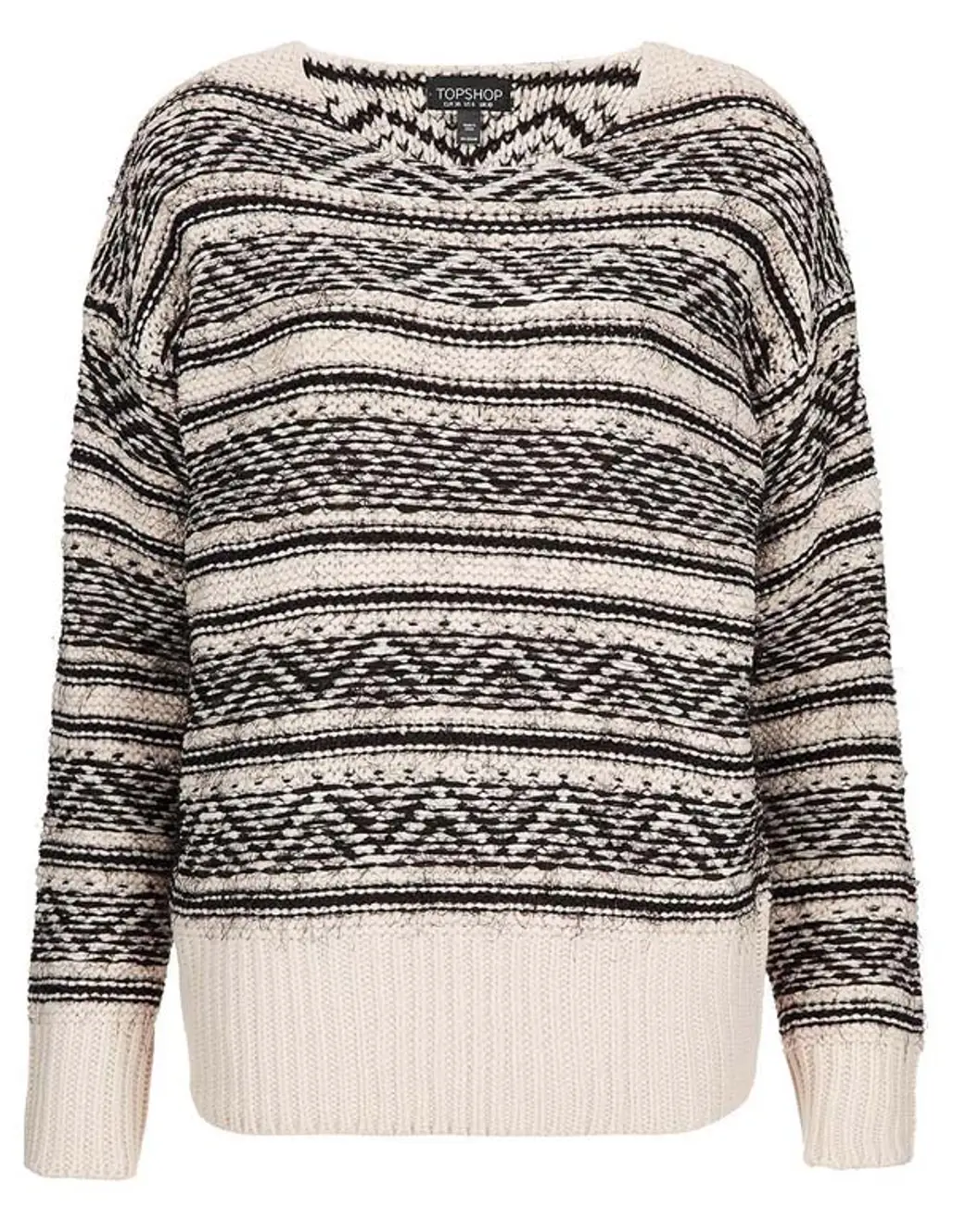 Fair Isle Knit Sweater