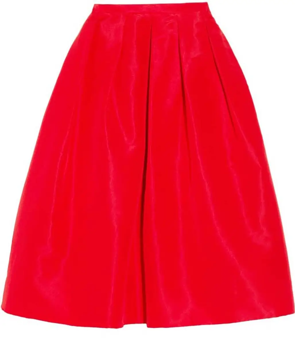 Red Party Skirt