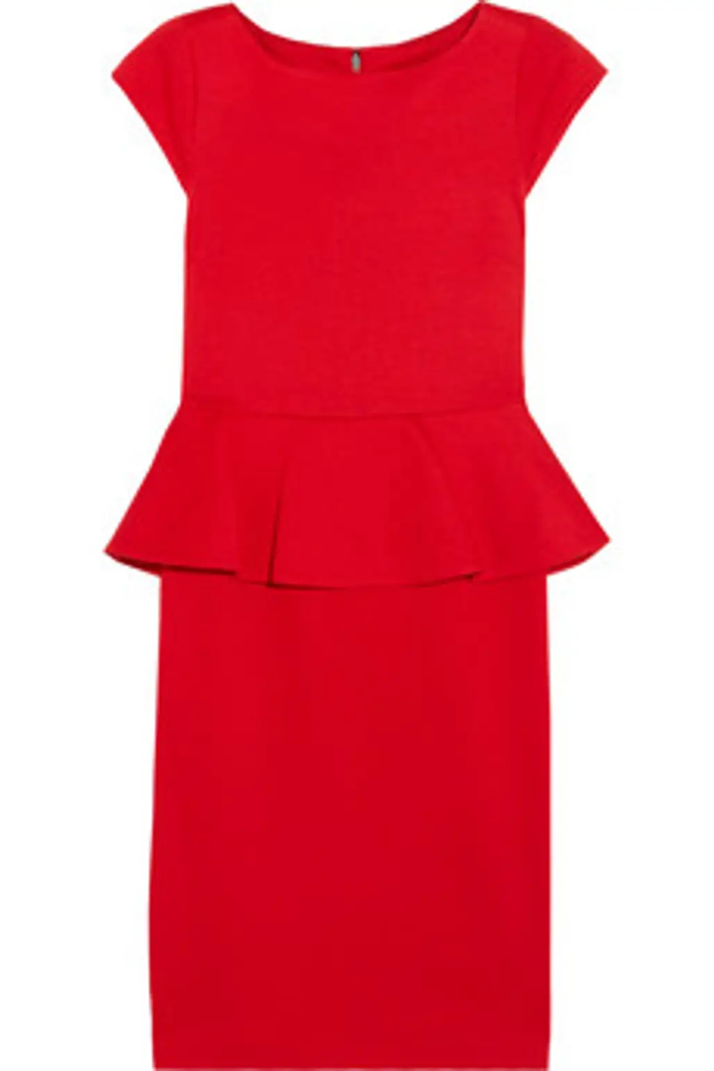 Red Peplum Dress
