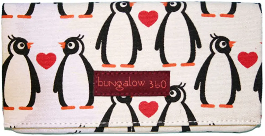 Bungalow 360 Large Penguin Wallet