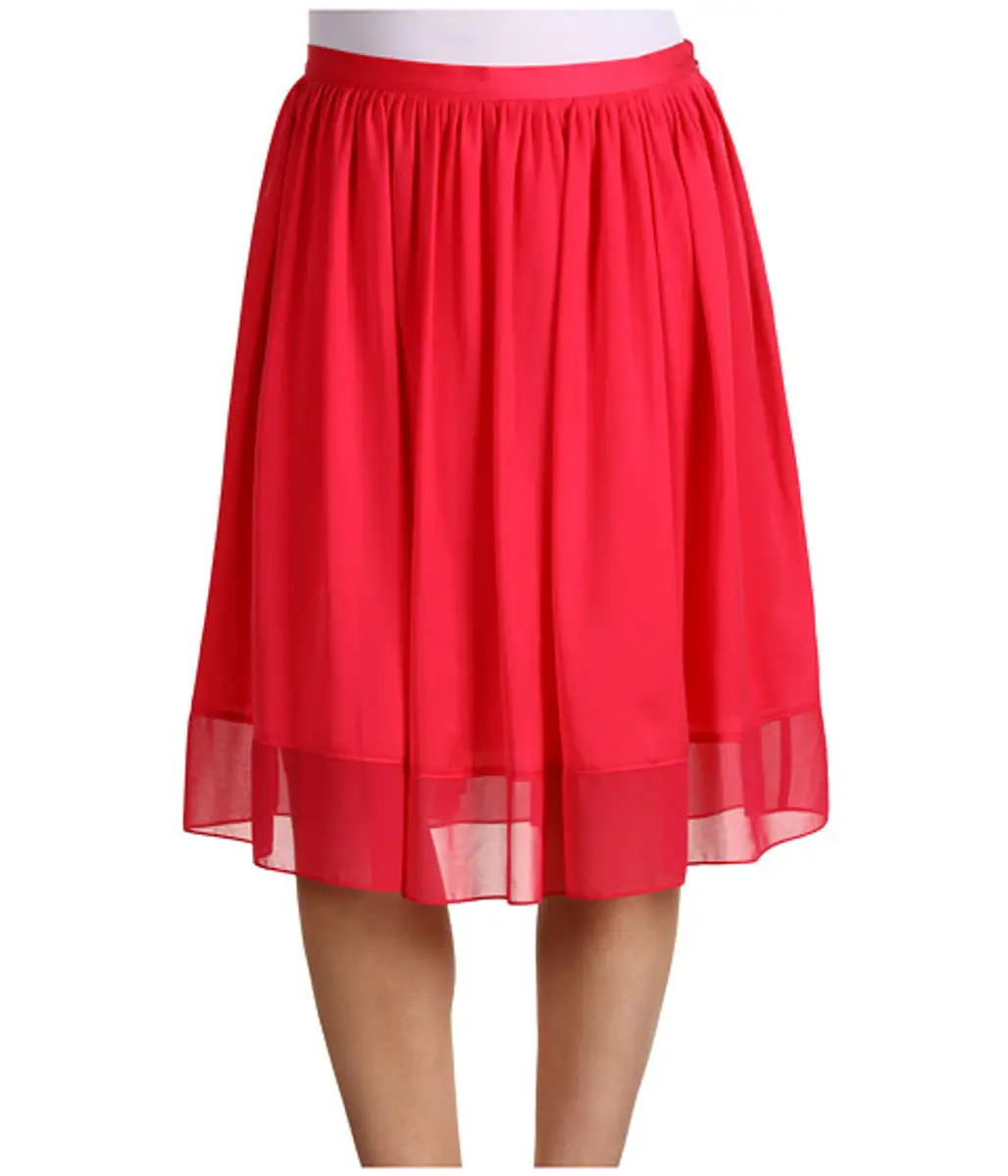DKNYC plus Size Pleated Skirt