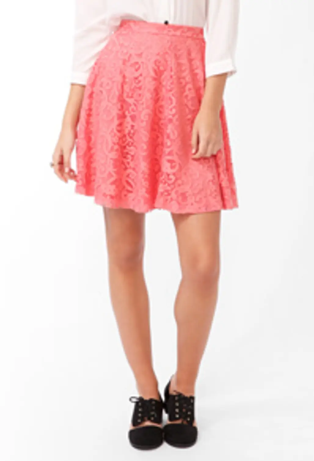A-Line Lace Skirt