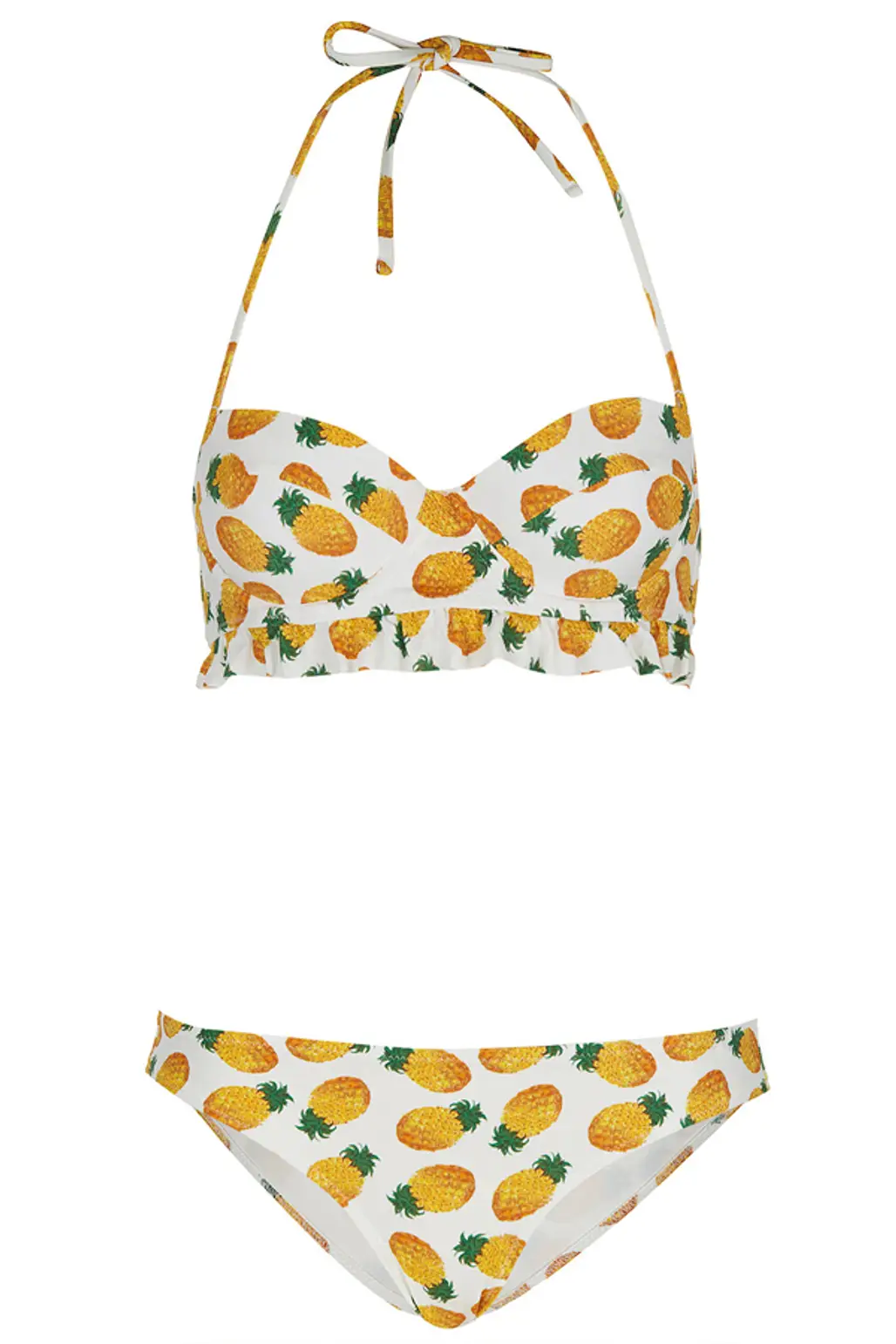 Pineapple Print Bikini
