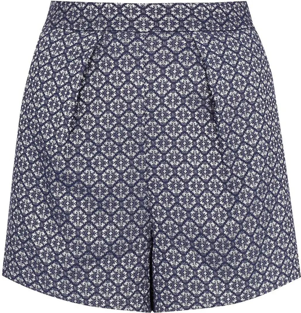Geometric Printed Shorts