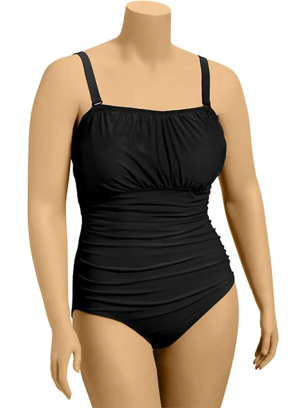 Ruched Bandeau Swimsuit