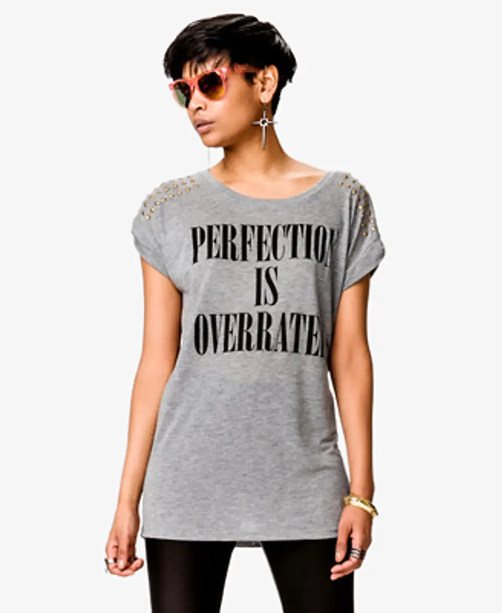 Perfection is Overrated Tee from Forever 21