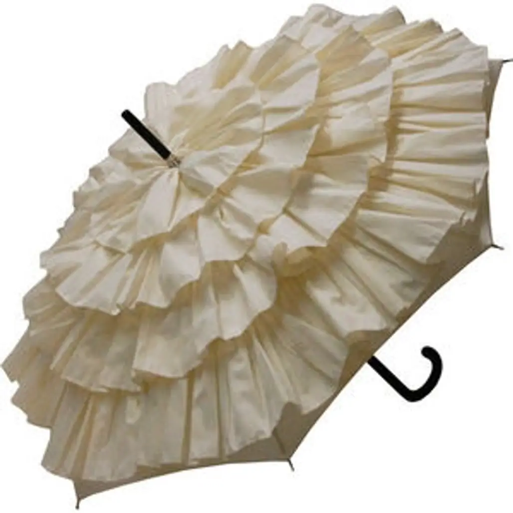 Ruffled Umbrella