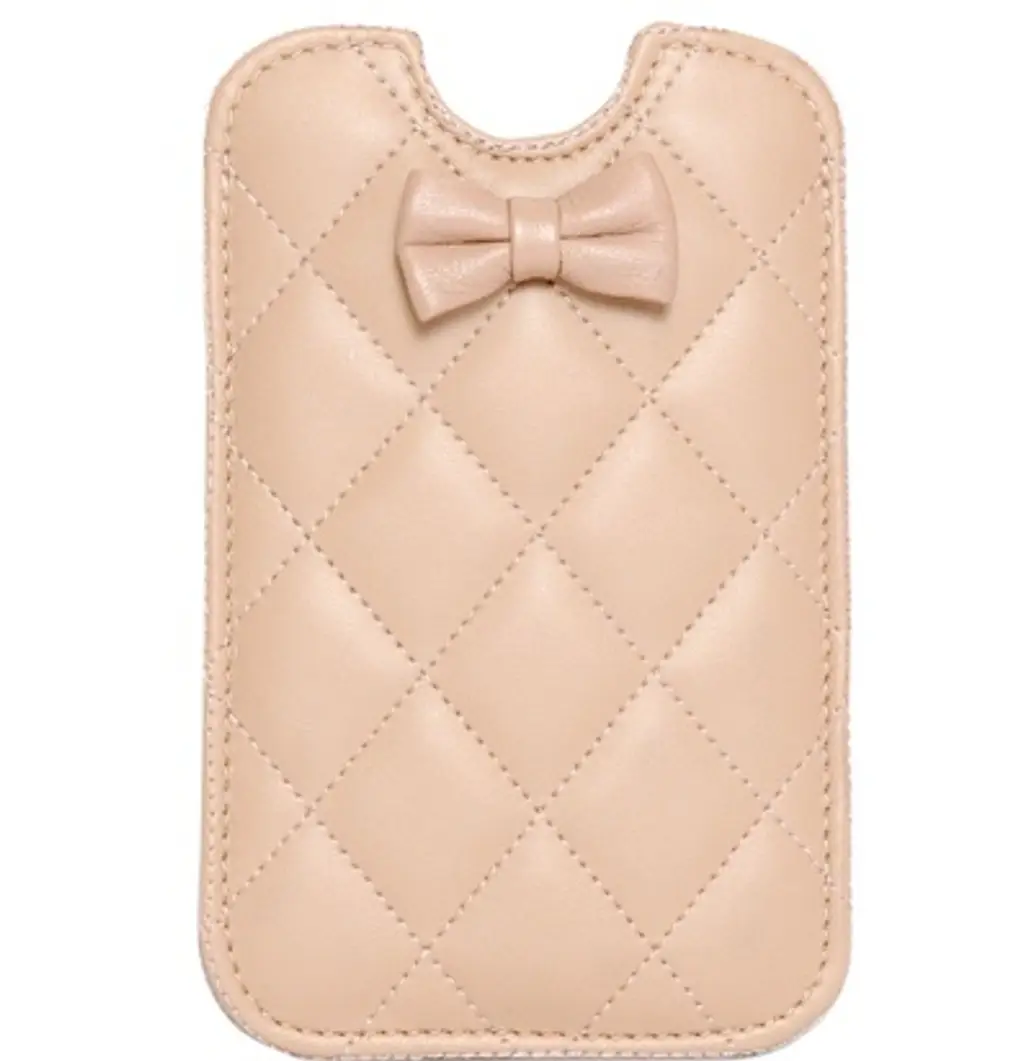 Bow Quilted IPhone Case