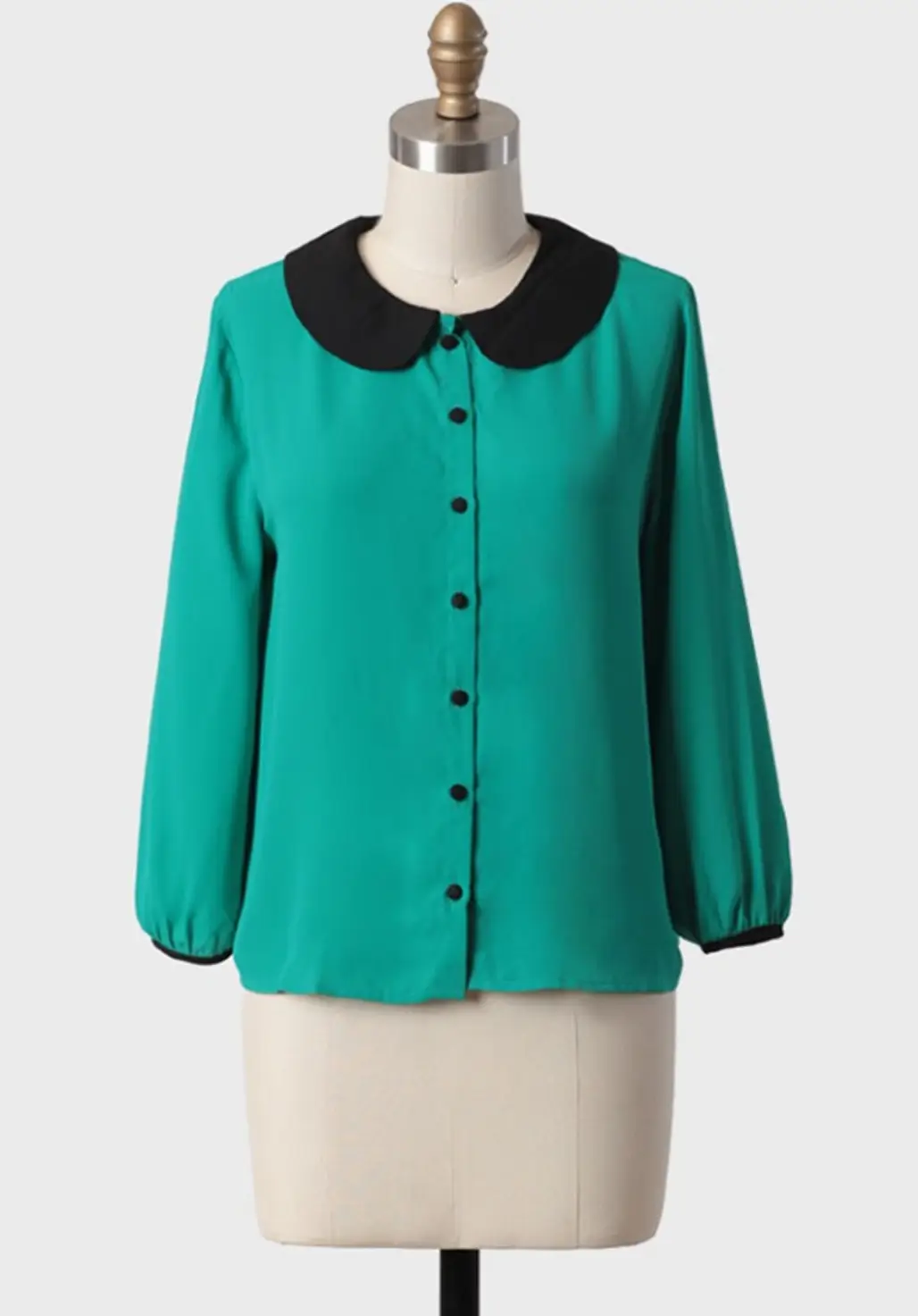 Ruche – Charming Collared Blouse
