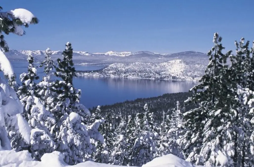 Lake Tahoe and Squaw Valley, Sierra Nevada, USA