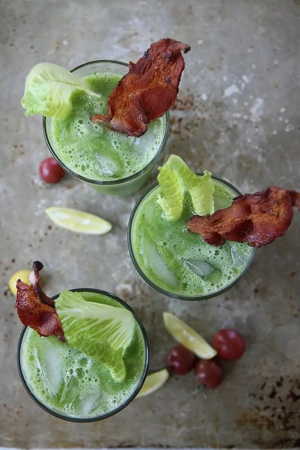 Spicy Green BLT Bloody Mary