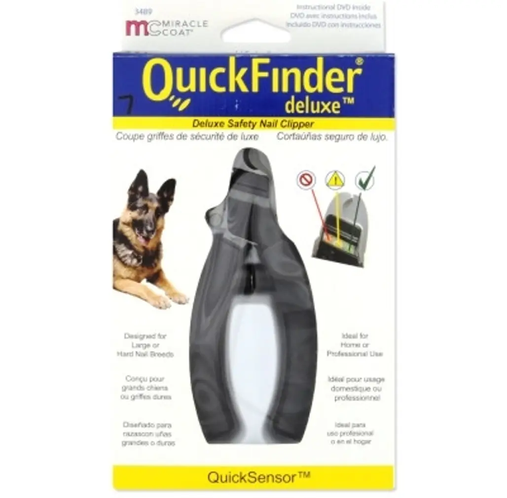 Miracle Coat Quick Finder Deluxe Safety Nail Clipper