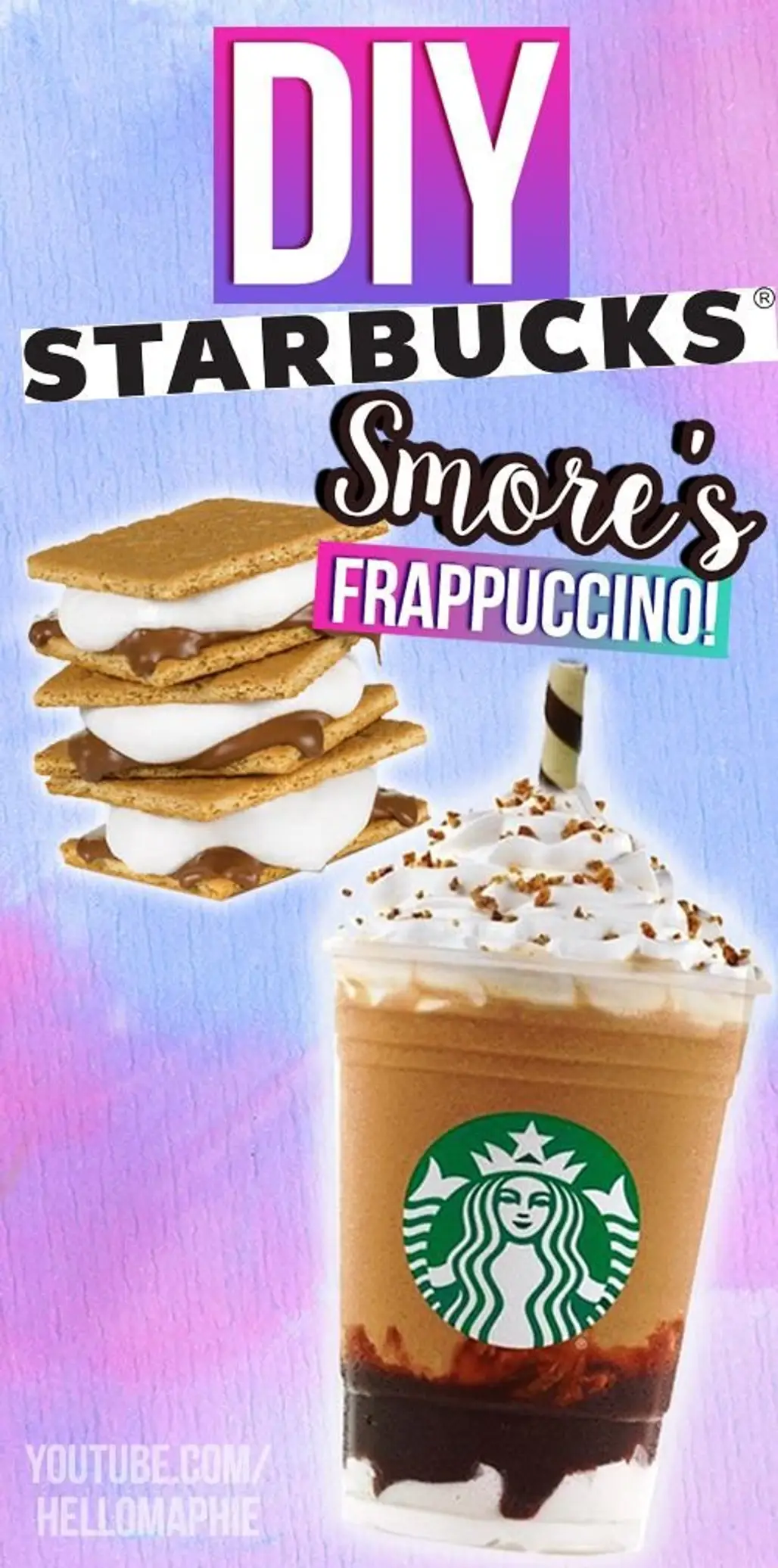 DIY Starbucks S'mores Frappuccino