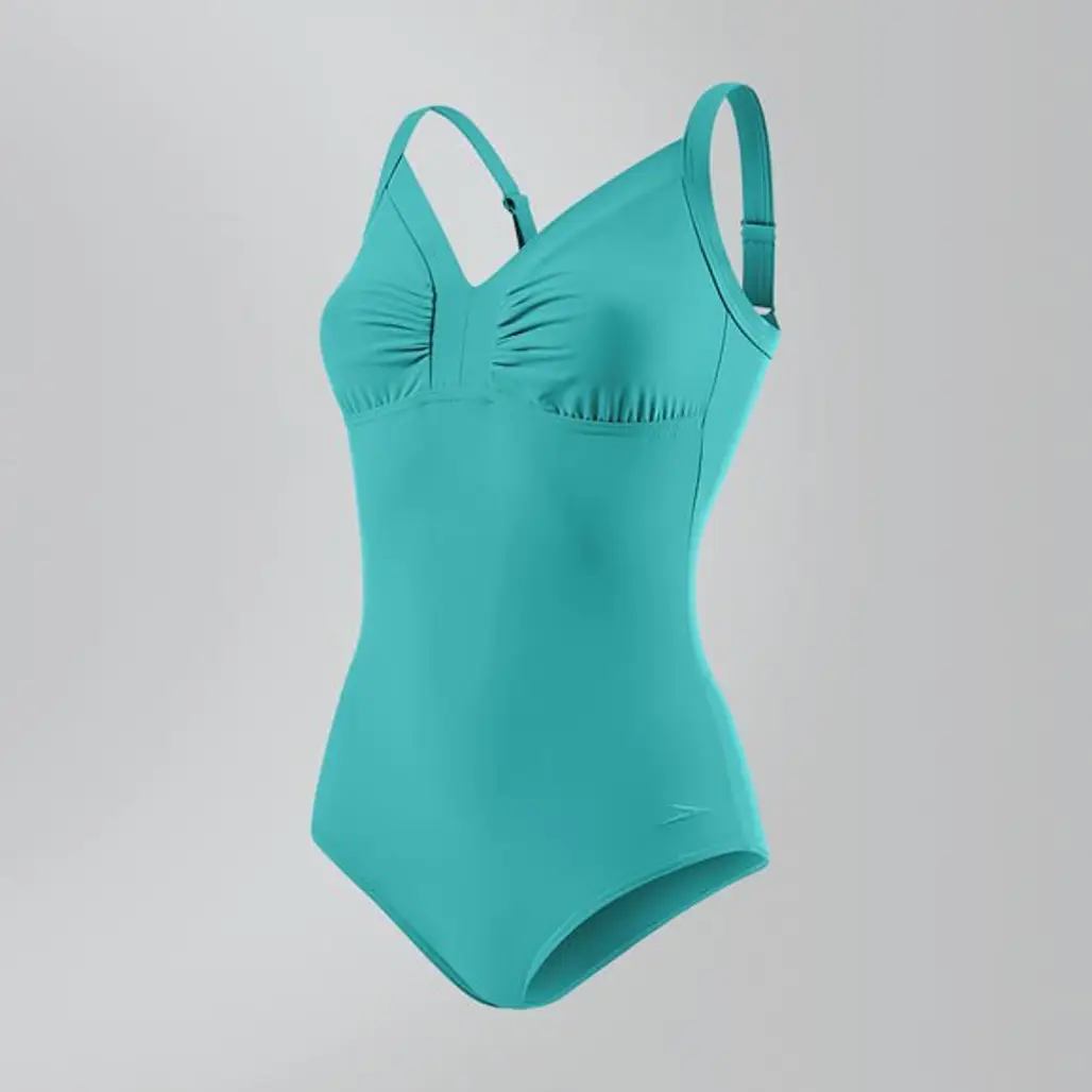 clothing, turquoise, one piece swimsuit, aqua, product,