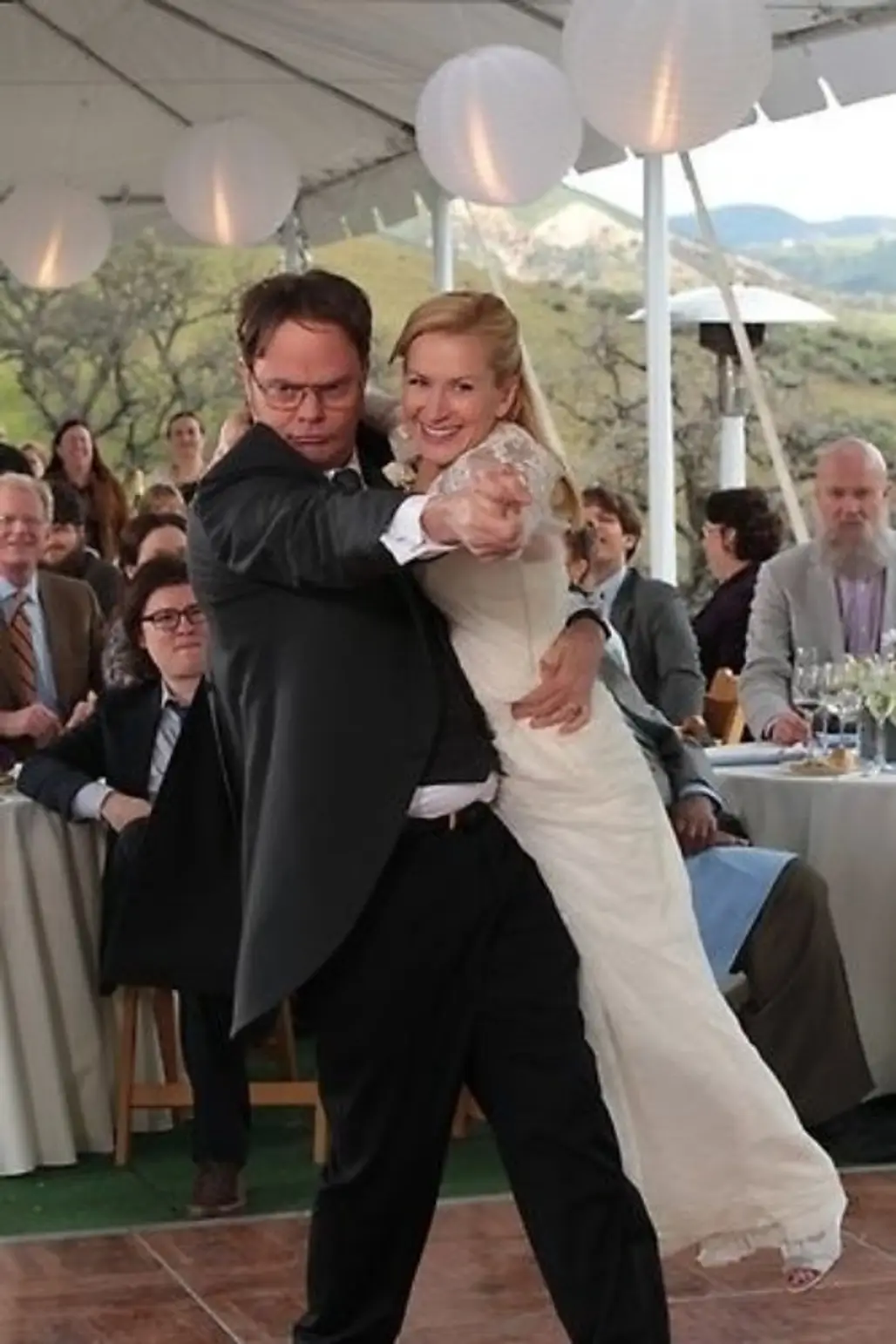 Dwight and Angela