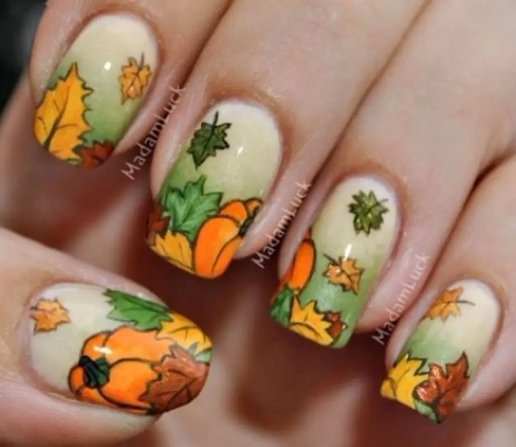 Leaves and Pumpkins