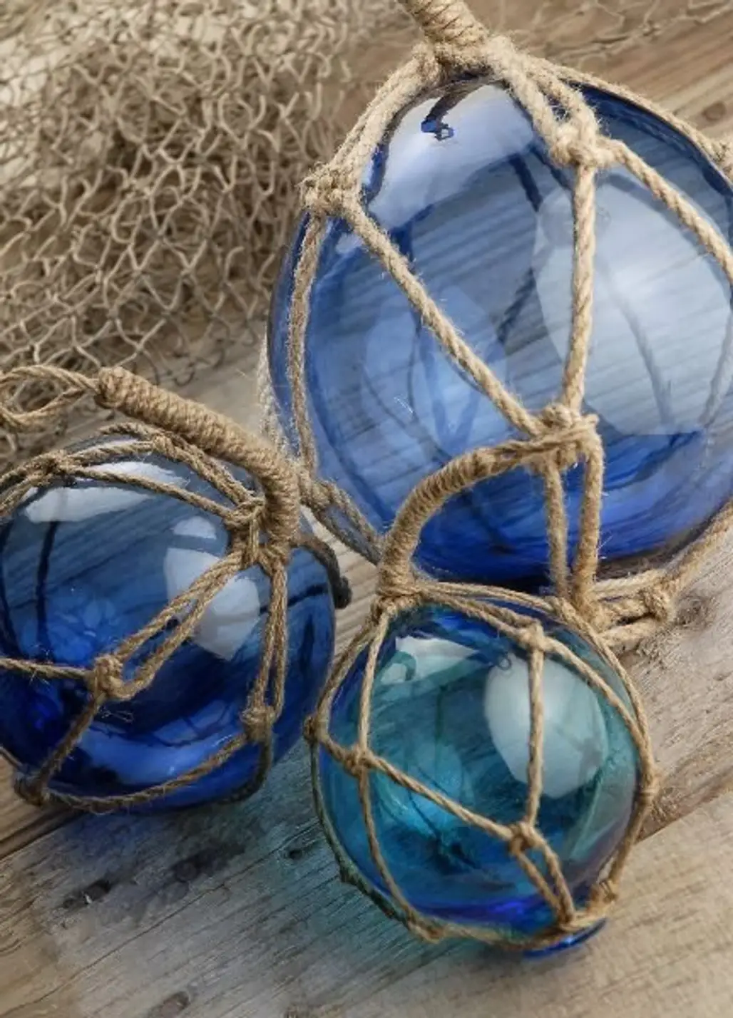 Make Glass Floats with Rope Lanyards