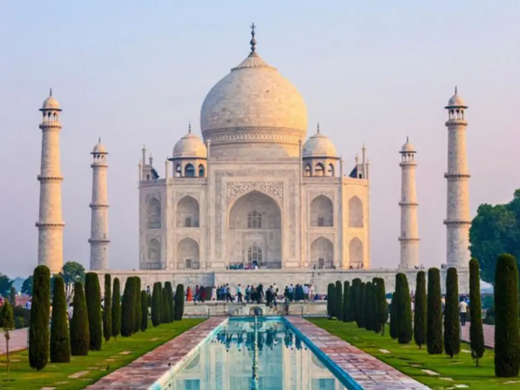Taj Mahal,mosque,historic site,landmark,building,