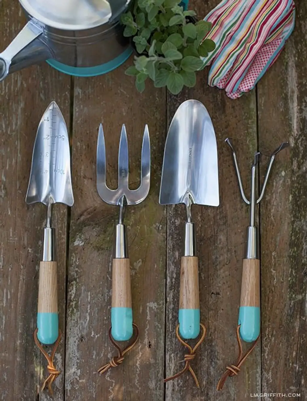 DIY Dipped Garden Tools