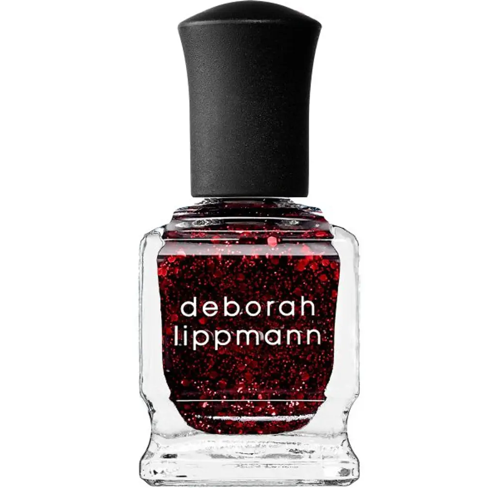 Deborah Lippmann Glitter Nail Polish in Ruby Red Slippers