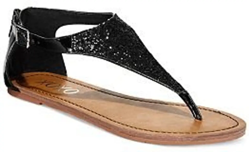 XOXO T-Strap Flat Sandals