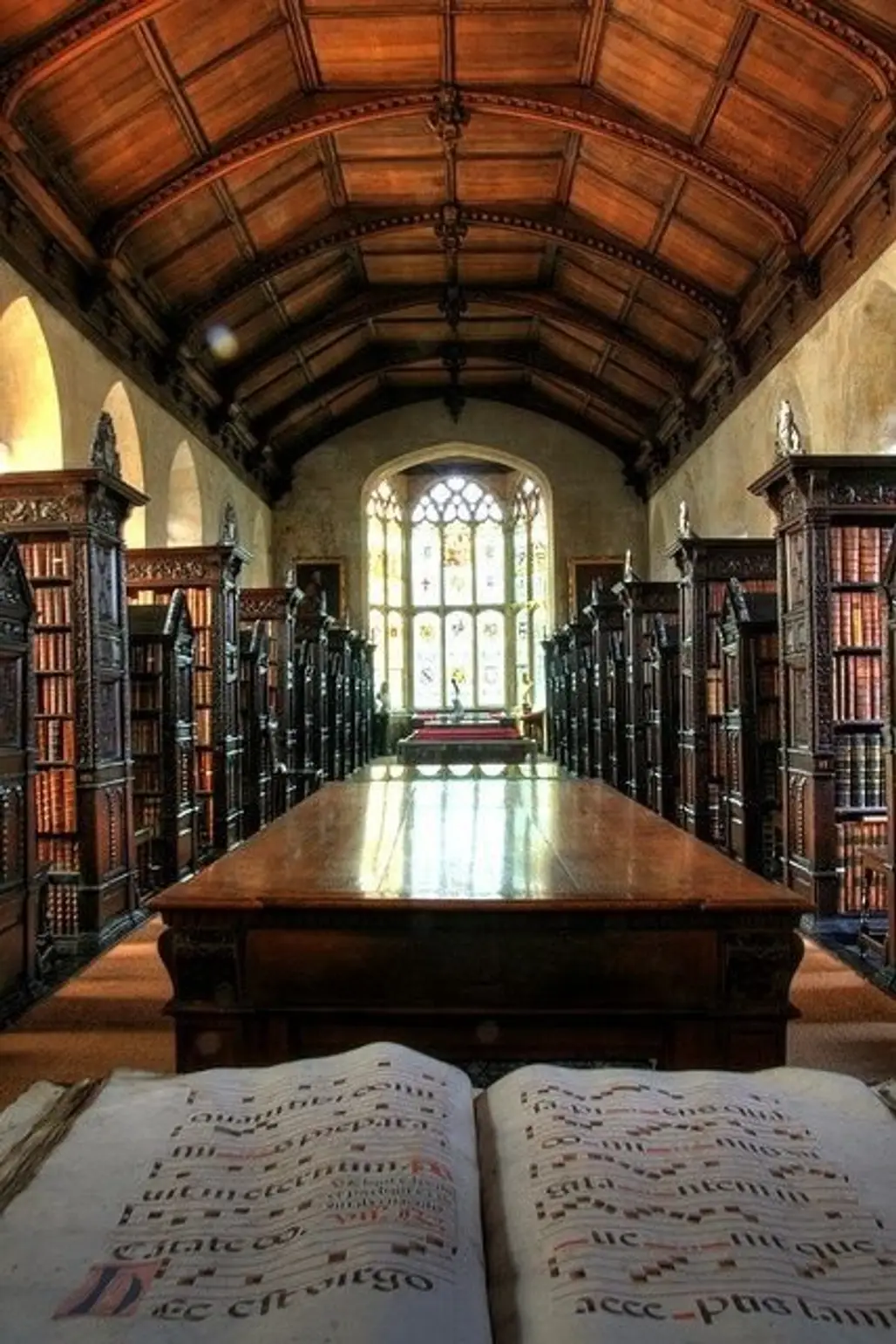 St. John’s College Old Library, Cambridge University—England