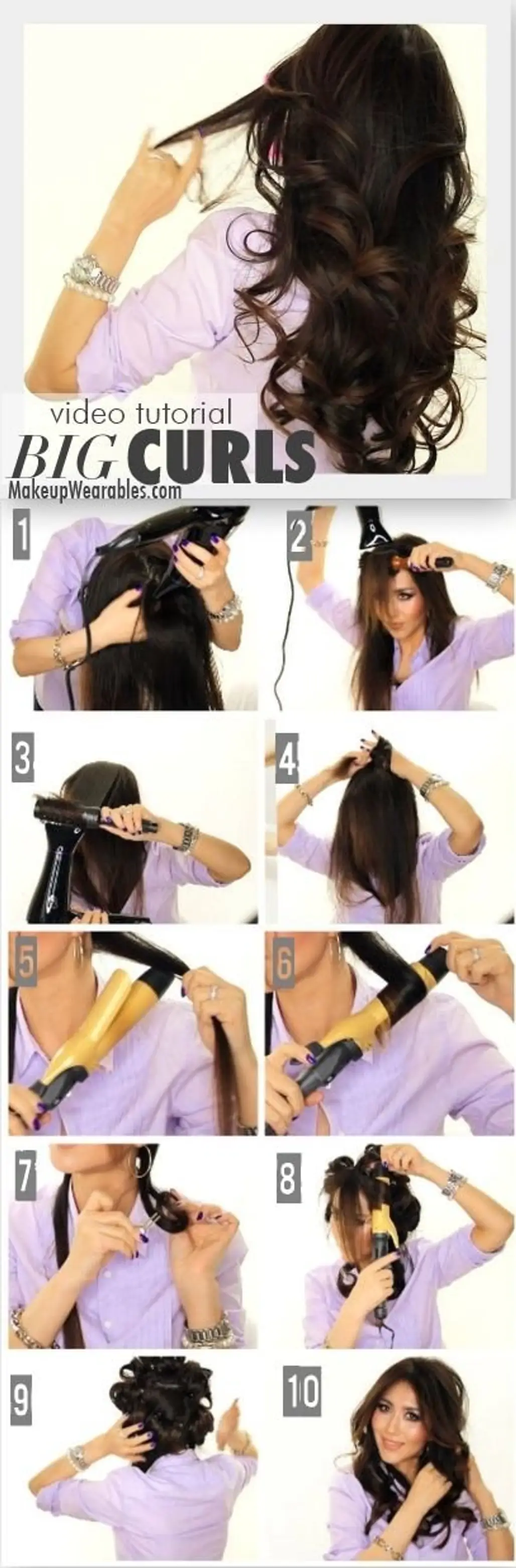 How to Get Big Curls