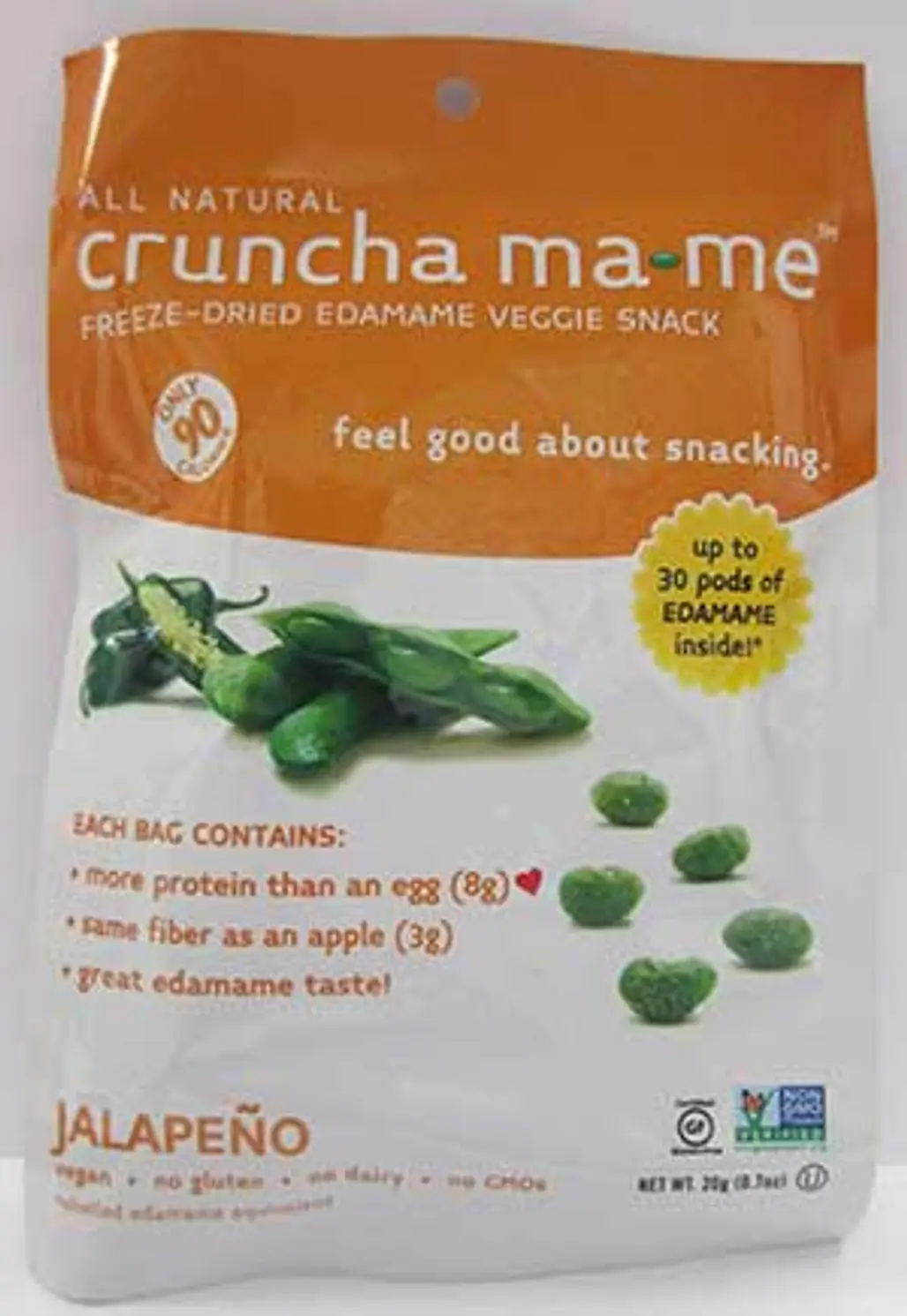 Crunch Ma-Me Jalepeno Endamame Snack