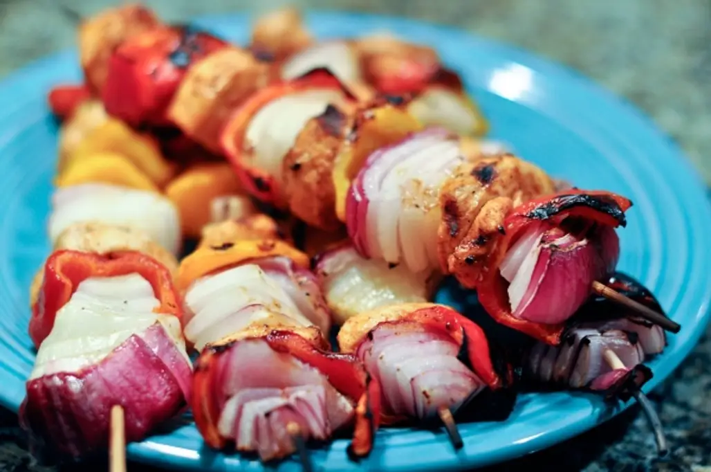 Chile Lime Chicken Kabobs