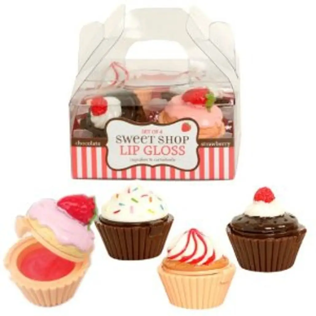Cupcake Lip Gloss Set