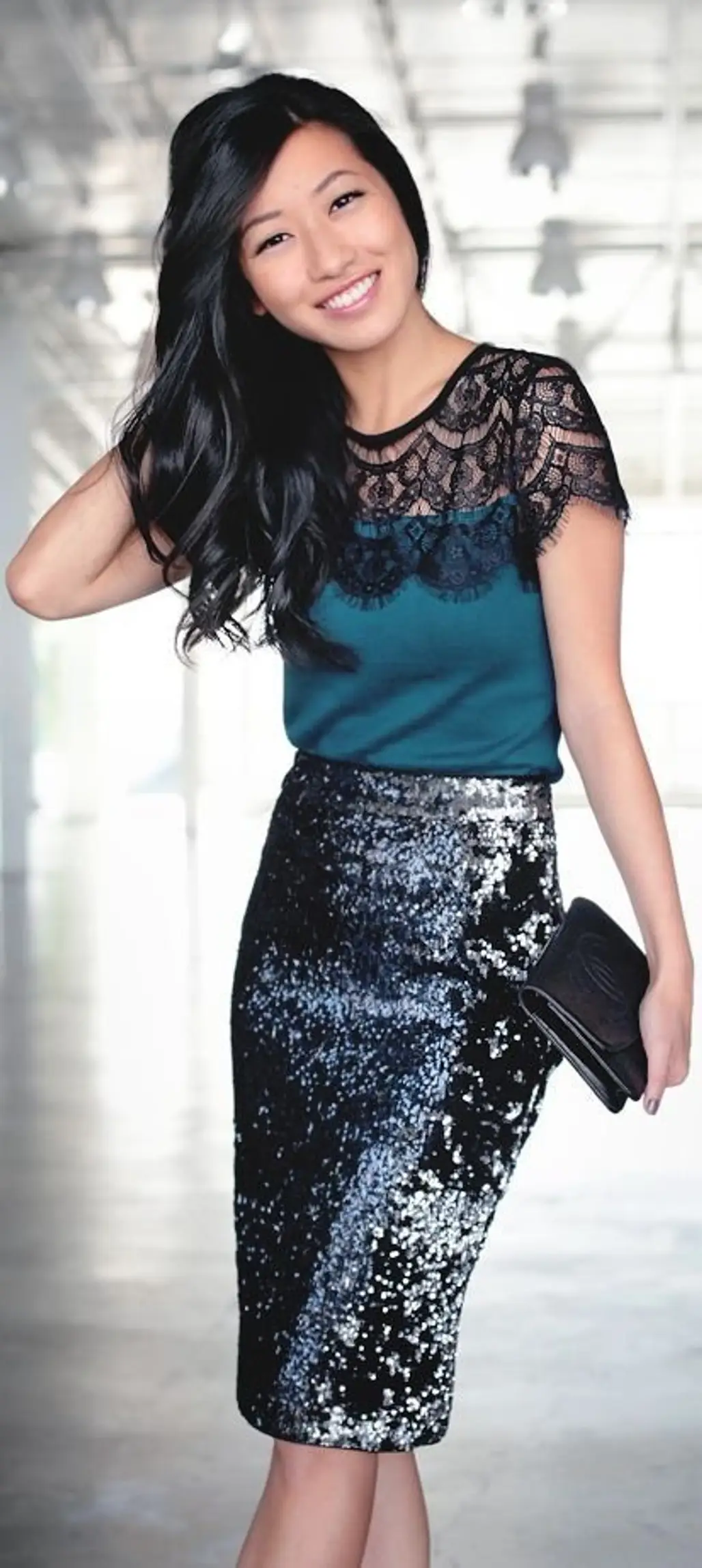 Lace and Sequins