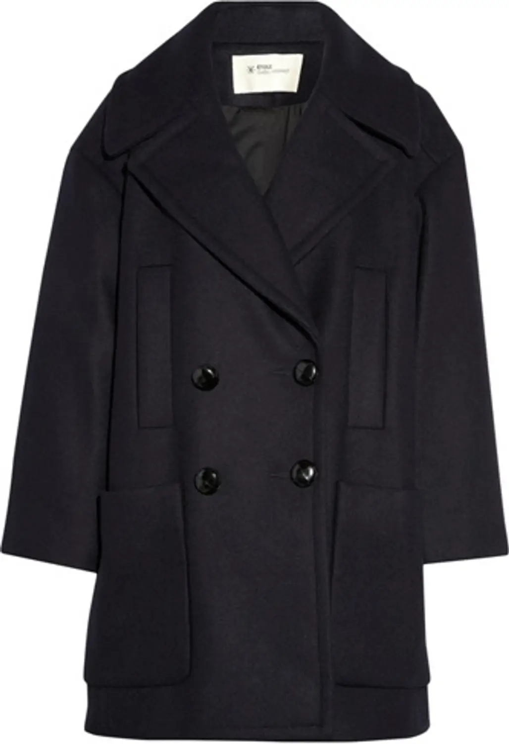 Etoile Isabel Marant Azuli Oversized Wool-Blend Coat