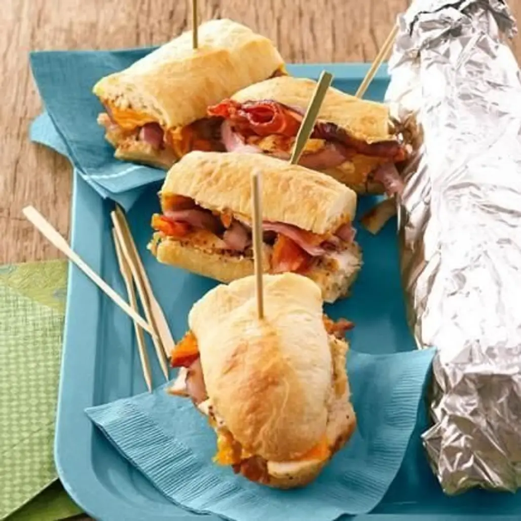 Chicken, Bacon and Cheddar Submarines