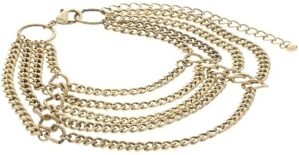 ASOS Draping Chains Anklet