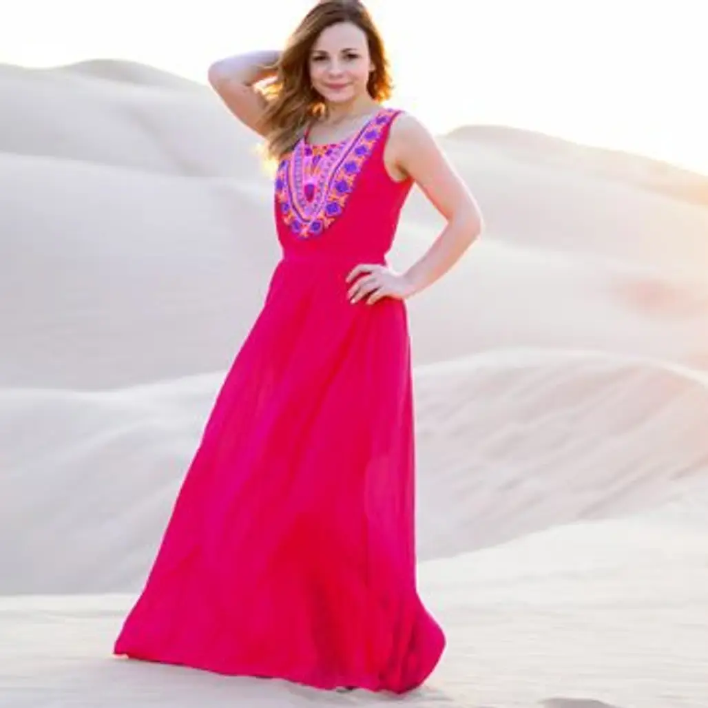 MAXI DRESS in PINK