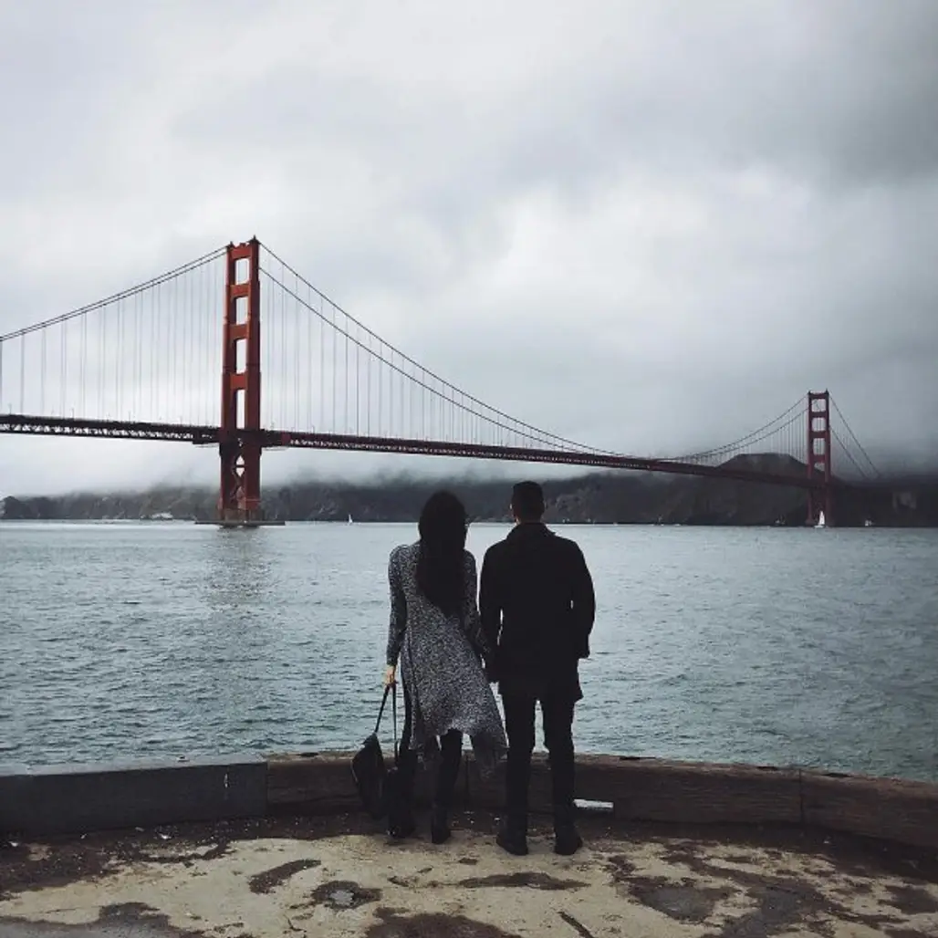 Golden Gate Bridge, Golden Gate Bridge, water, bridge, sea,
