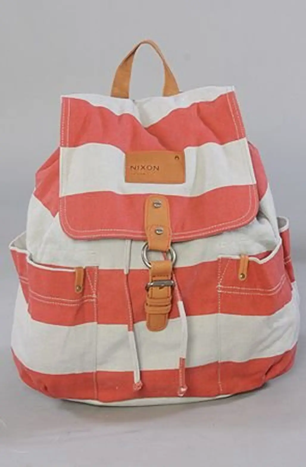 Get Go Backpack in Red Stripe Nixon