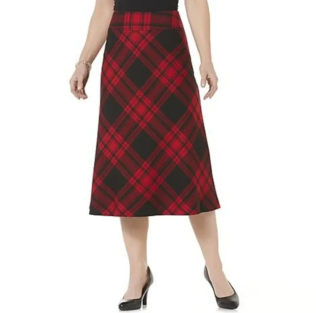 Laura Scott Women's a-Line Midi Skirt