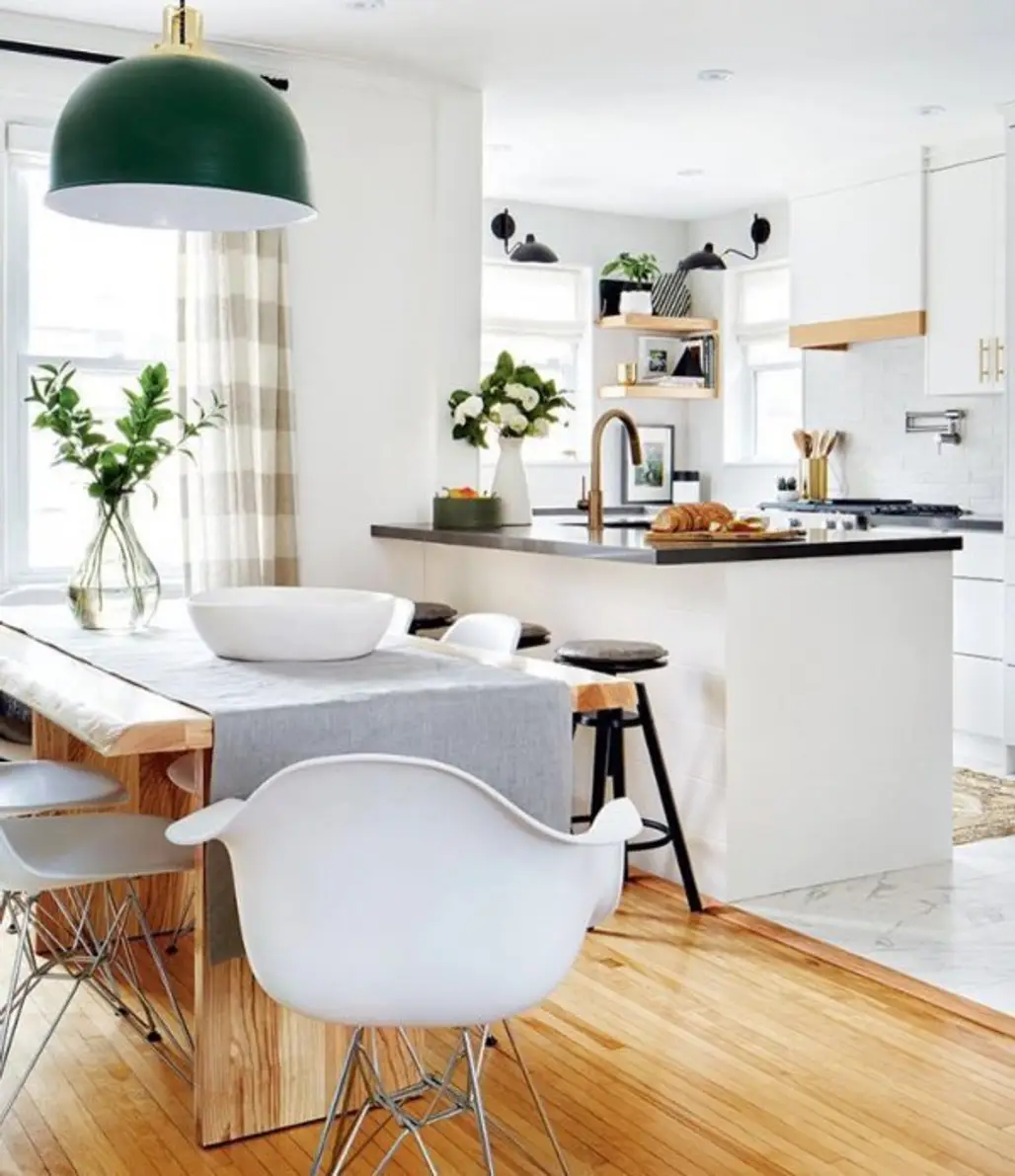 kitchen, interior design, room, countertop, table,