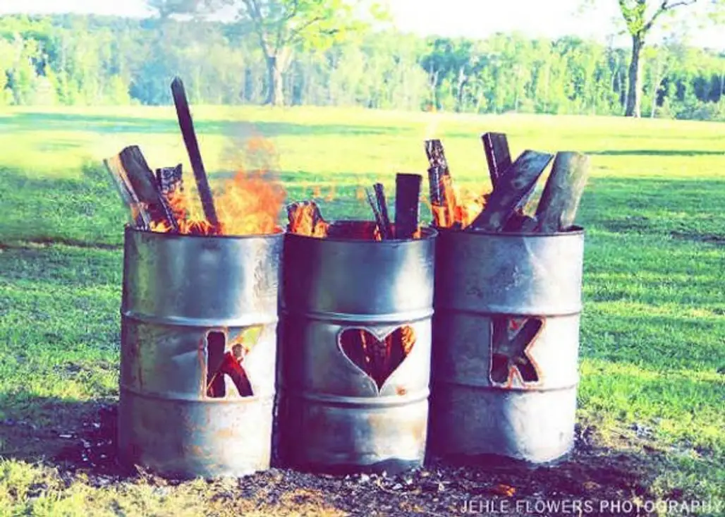 If Your Outdoor Wedding Venue Permits, Hold a Bonfire