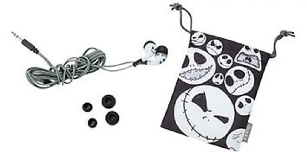 Disney IHome the Nightmare before Christmas Jack Noise-Isolating Earbuds