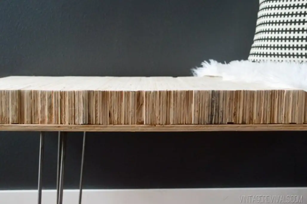 Make a Stacked Plywood Bench
