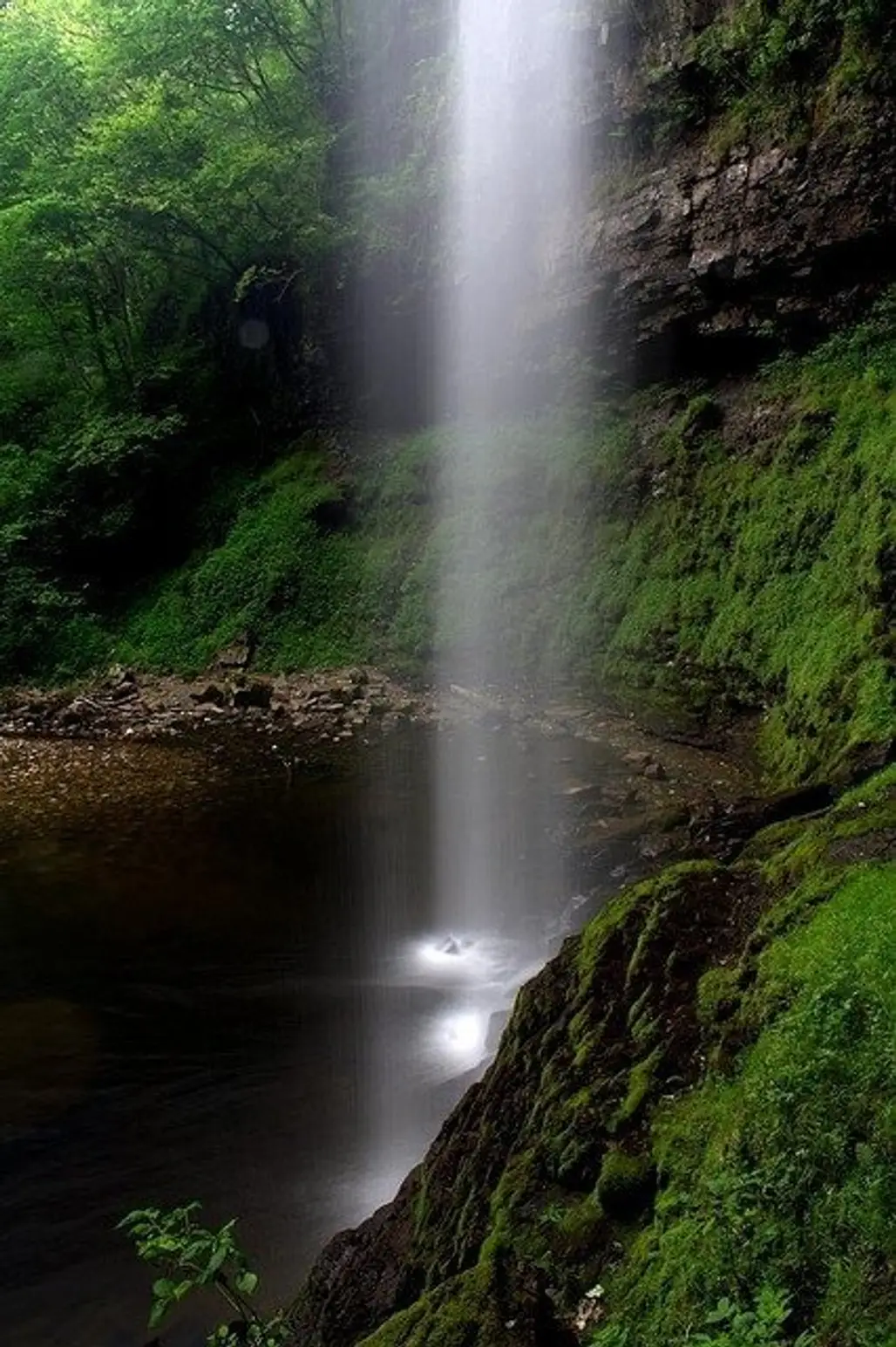 Henrhyd Waterfall, Wales